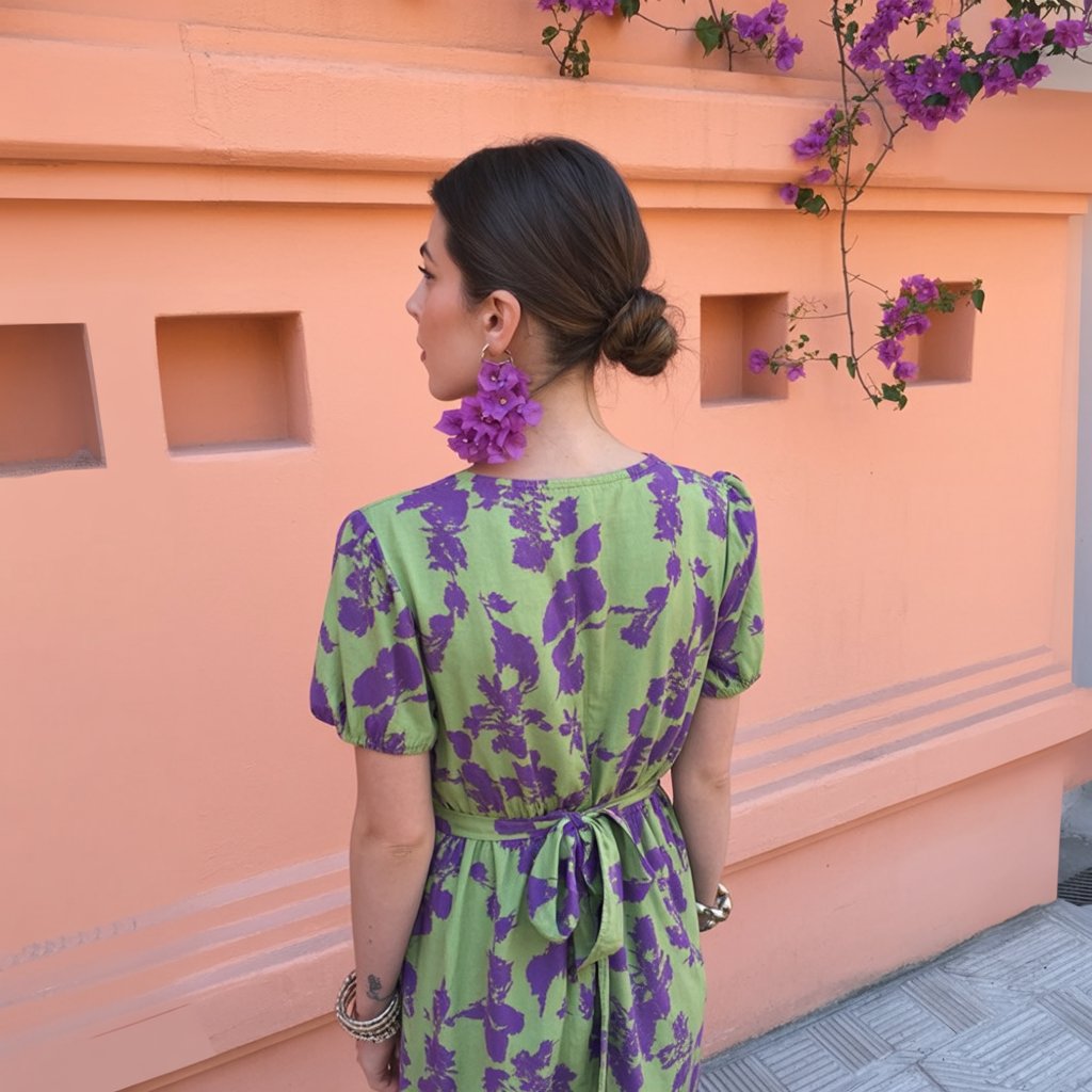 Vestido Floral Comfort