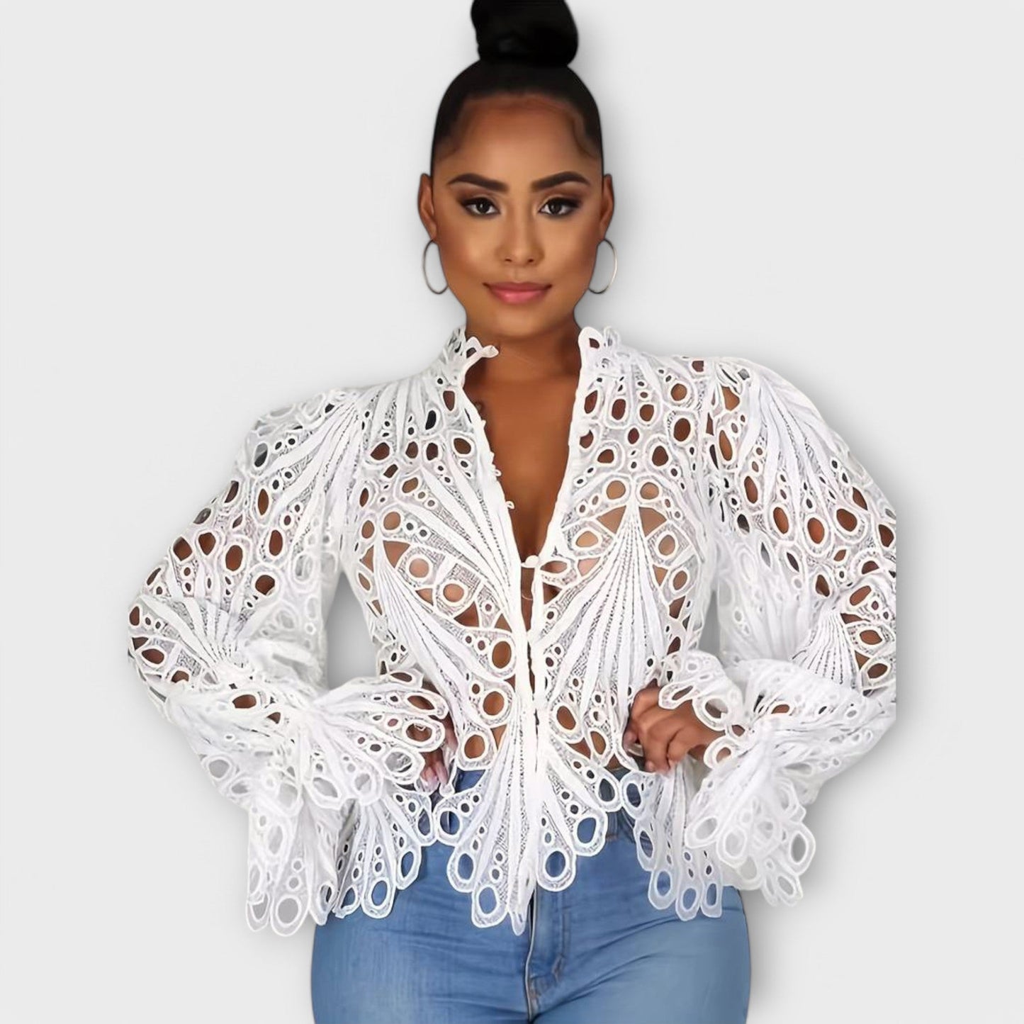 Blusa Asimétrica Sofisticada