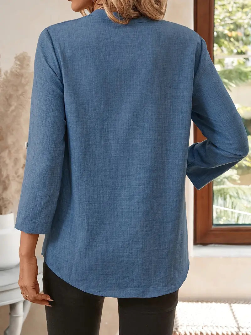 Blusa Beige Ajuste-Favorecedor