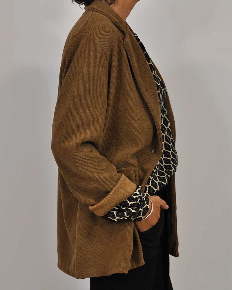 V-Neck Cooling Midi Shirt