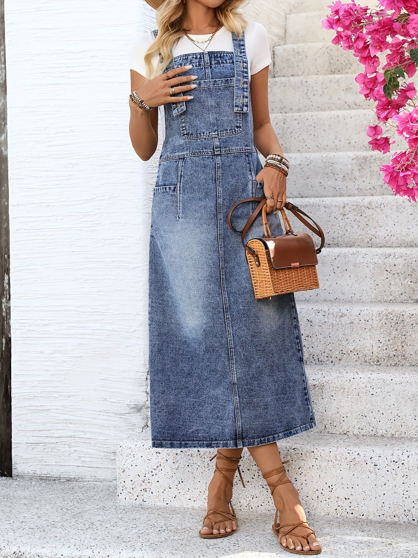 Vestido Midi Ajuste-Cómodo