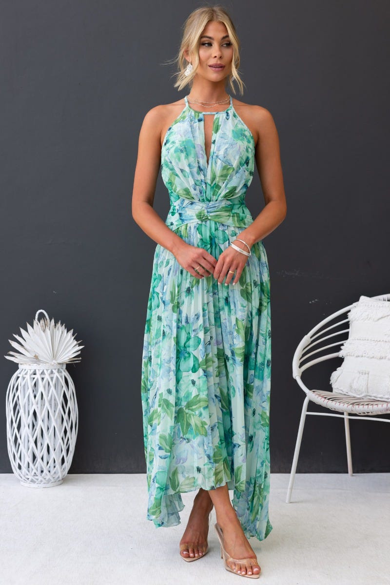 Elegant Floral Dress