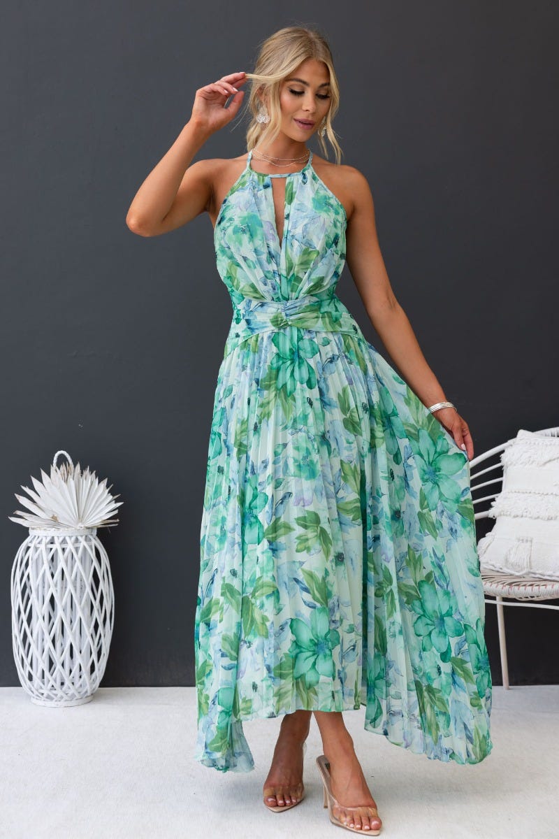 Elegant Floral Dress