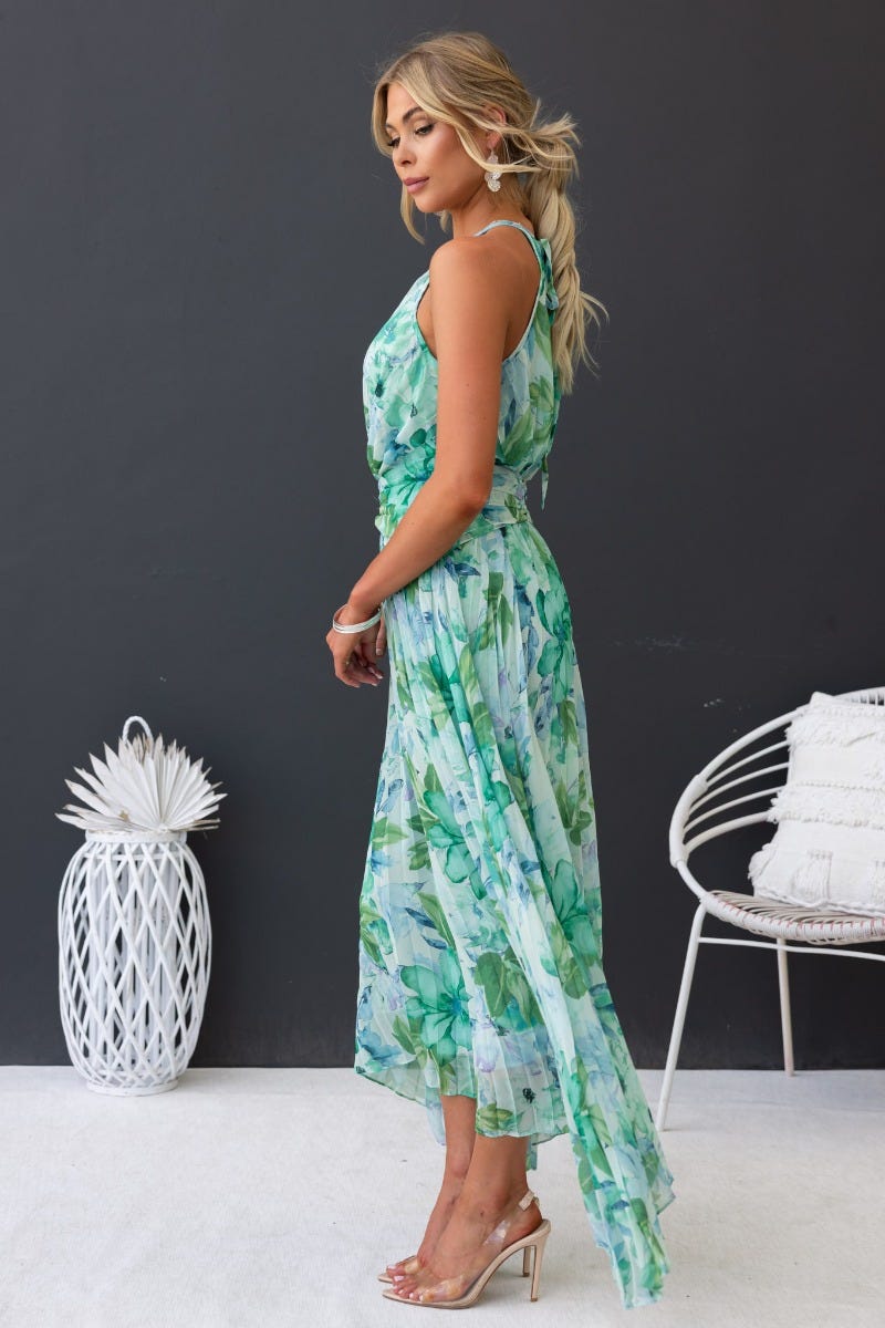 Elegant Floral Dress
