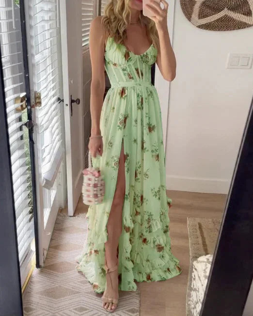 Vestido Floral-Clásico