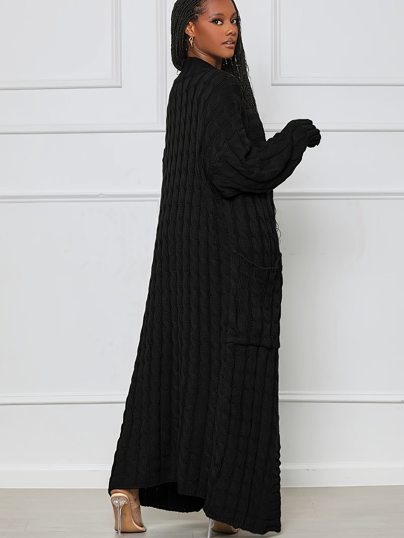Cardigan Comprido de Punto