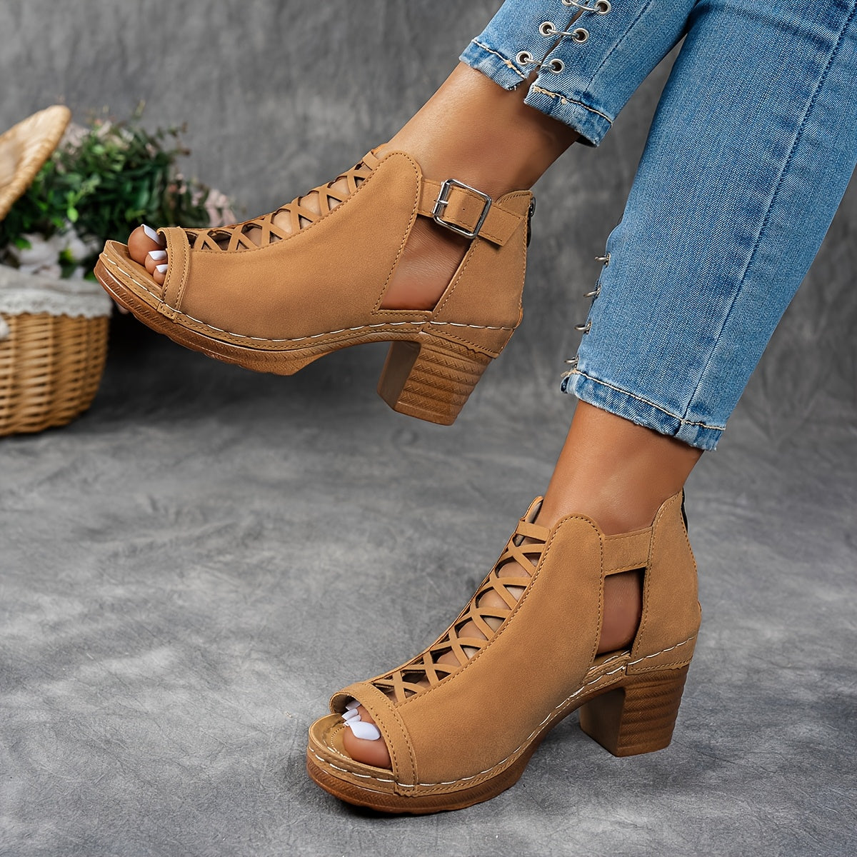 Sandalias Rejilla-Aire