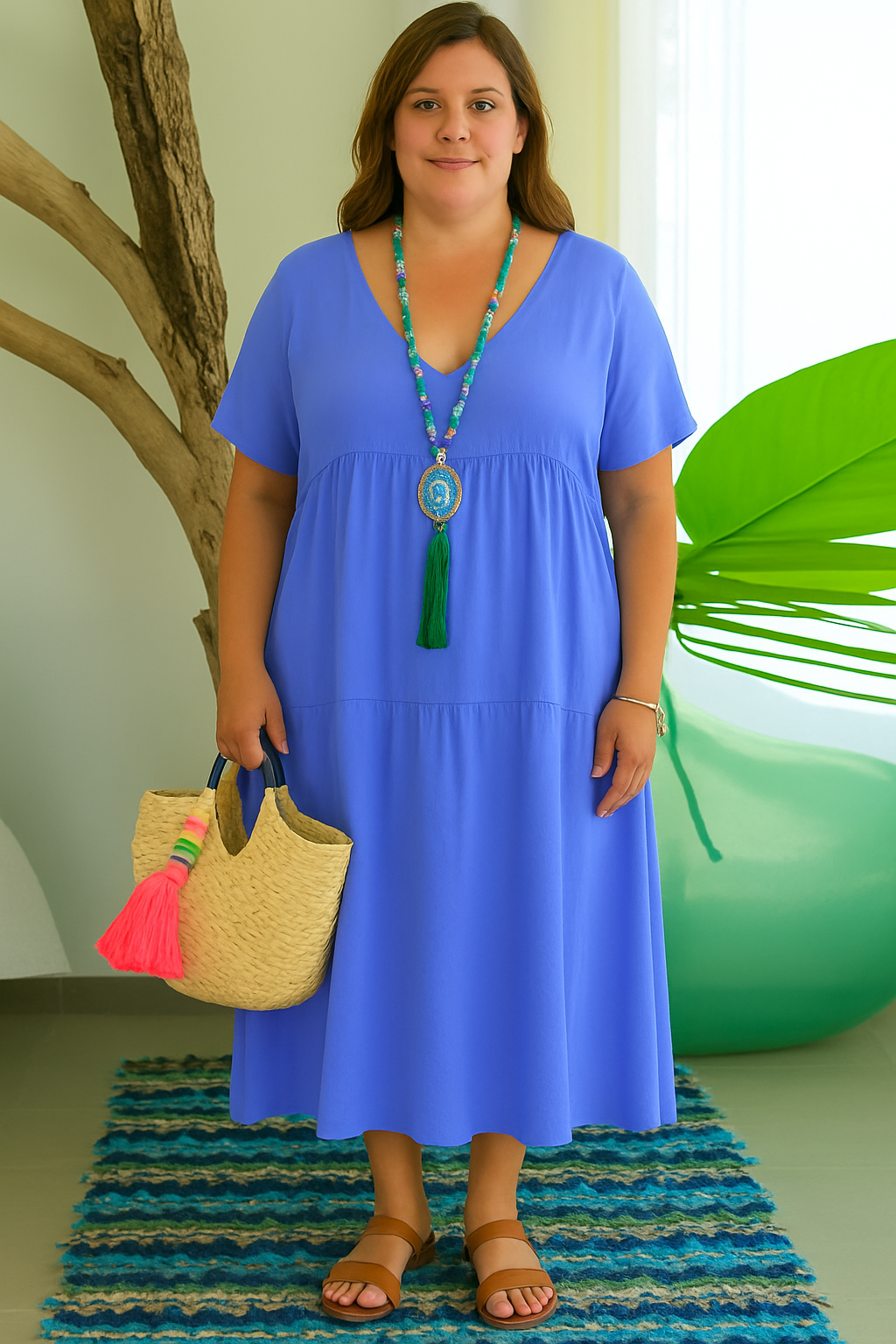 Vestido Cómodo y Elegante Maxi
