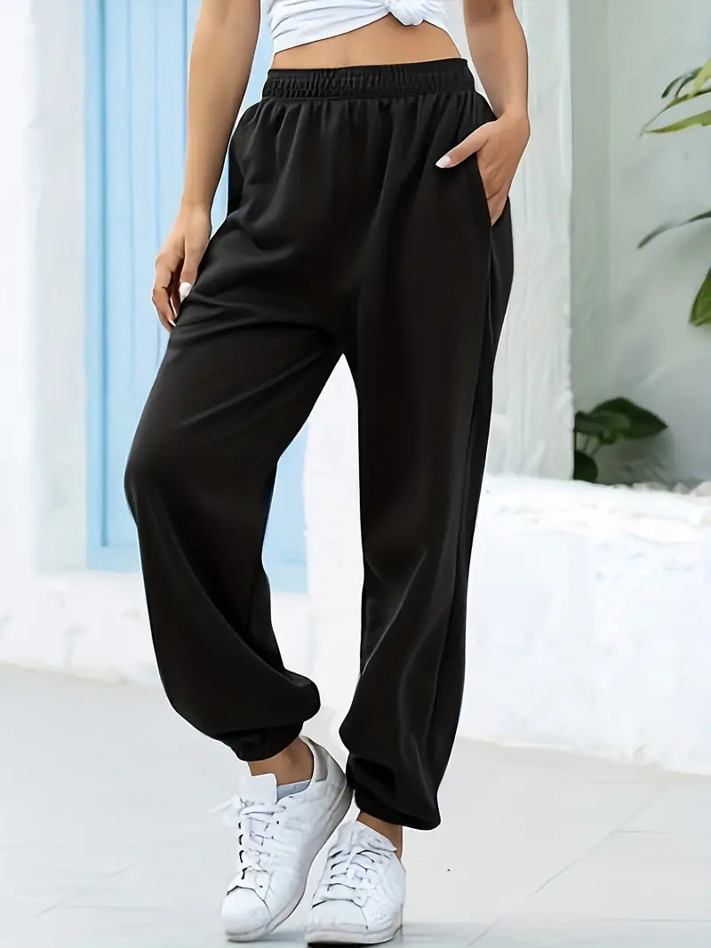 Pantalón Tiro Alto Antiarrugas