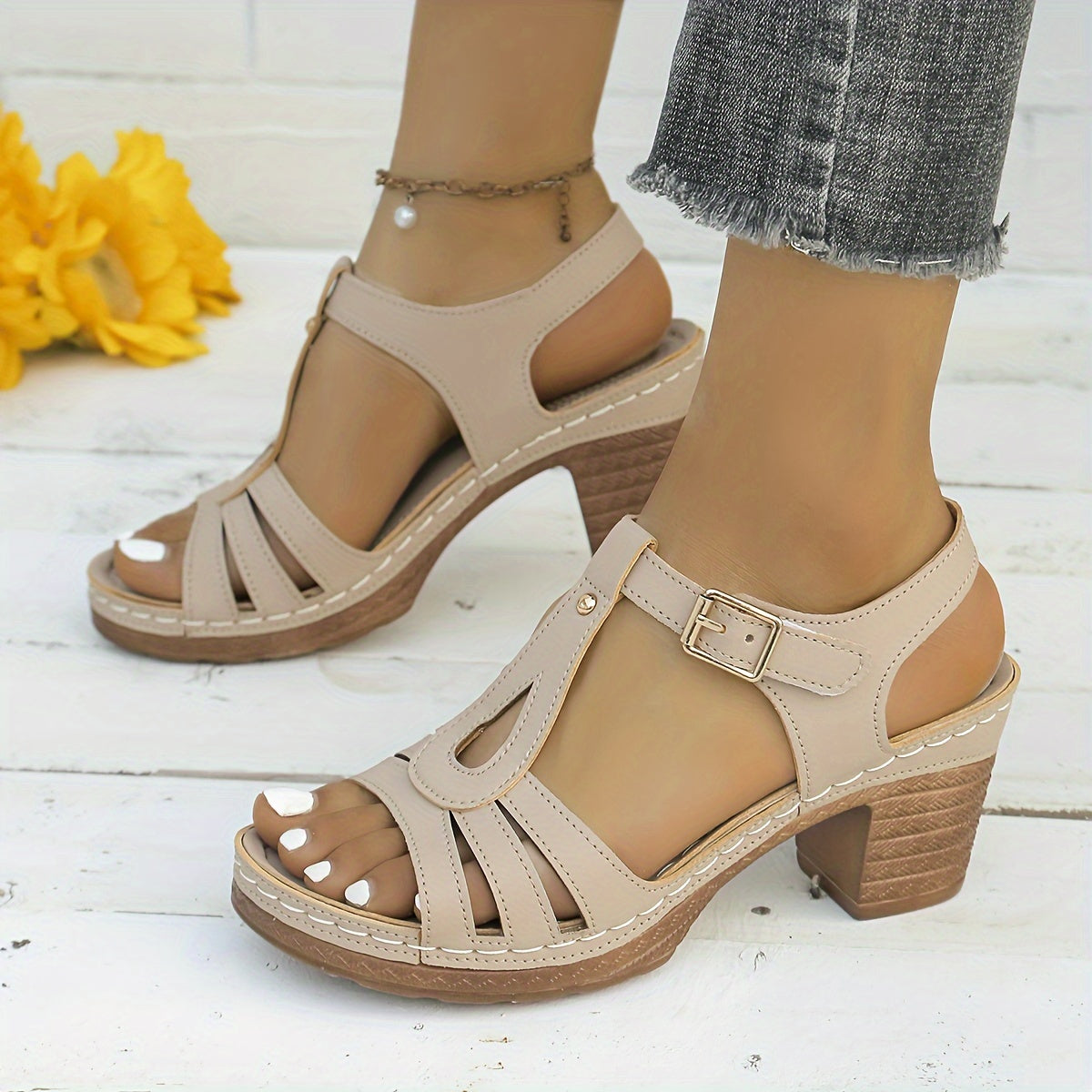 Sandalias Chic Comodidad