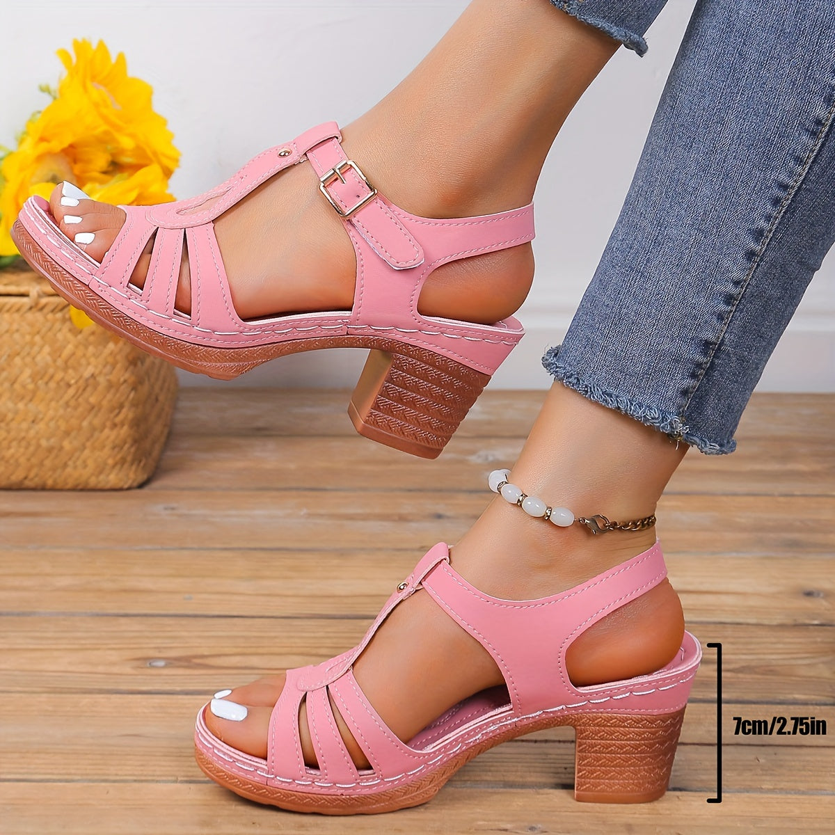 Sandalias Chic Comodidad