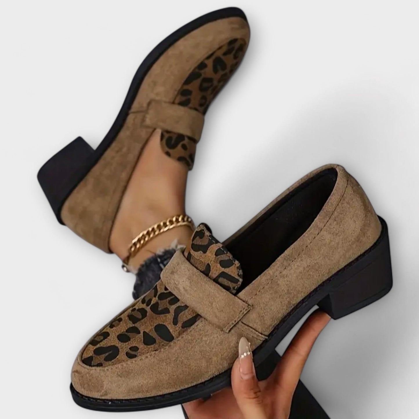 Zapatos Elegantes Leopardo