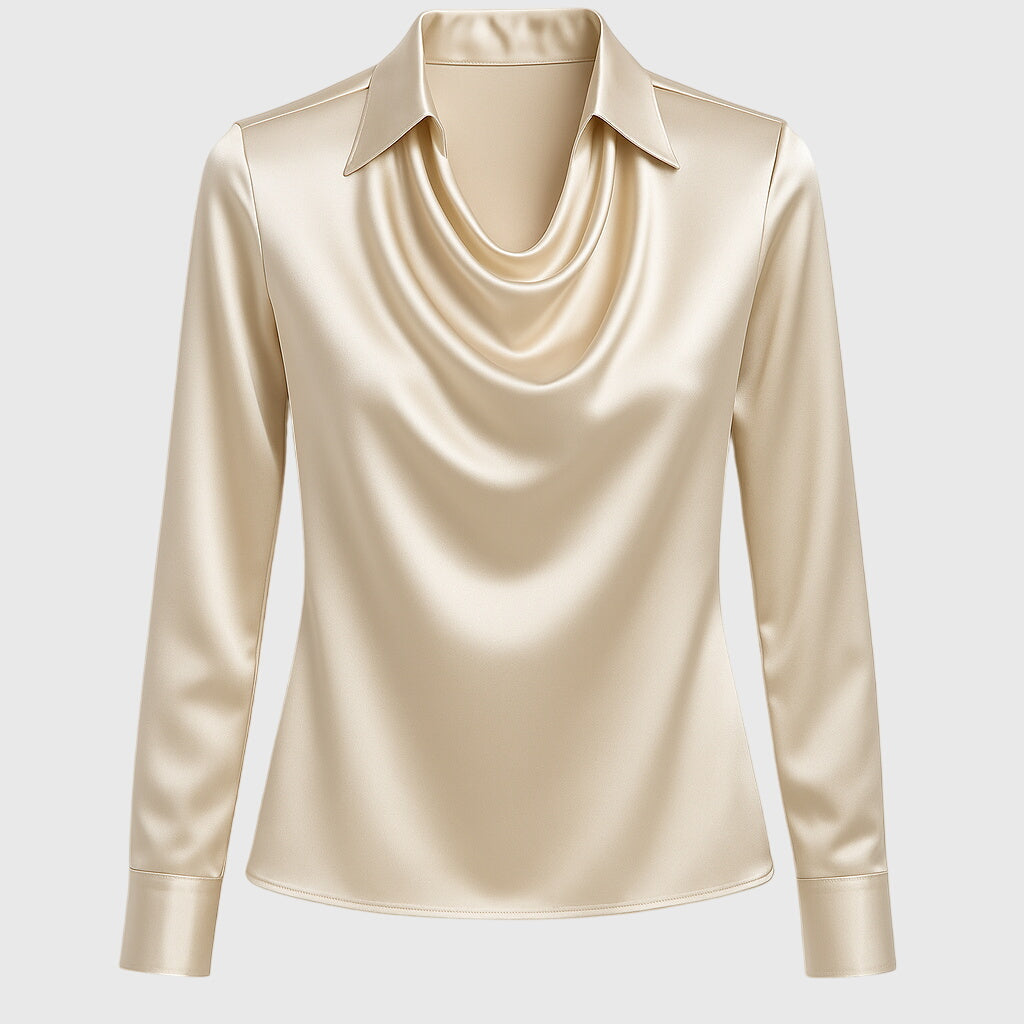 Blusa Brillo-Satinado