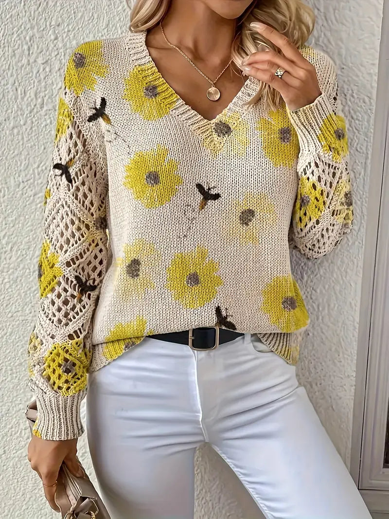 Jersey Floral Tacto-Suave