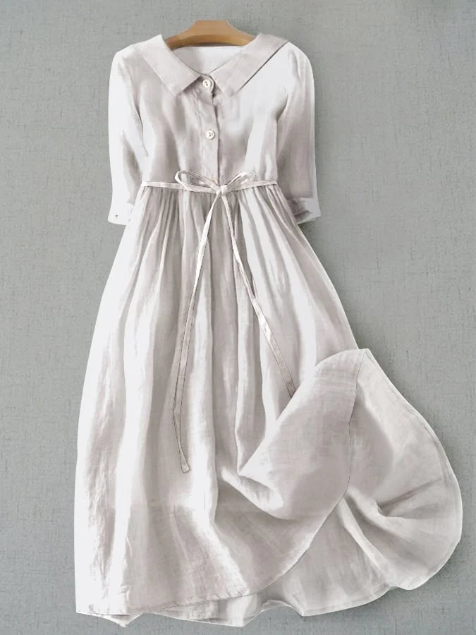 Vestido Cintura-Definida