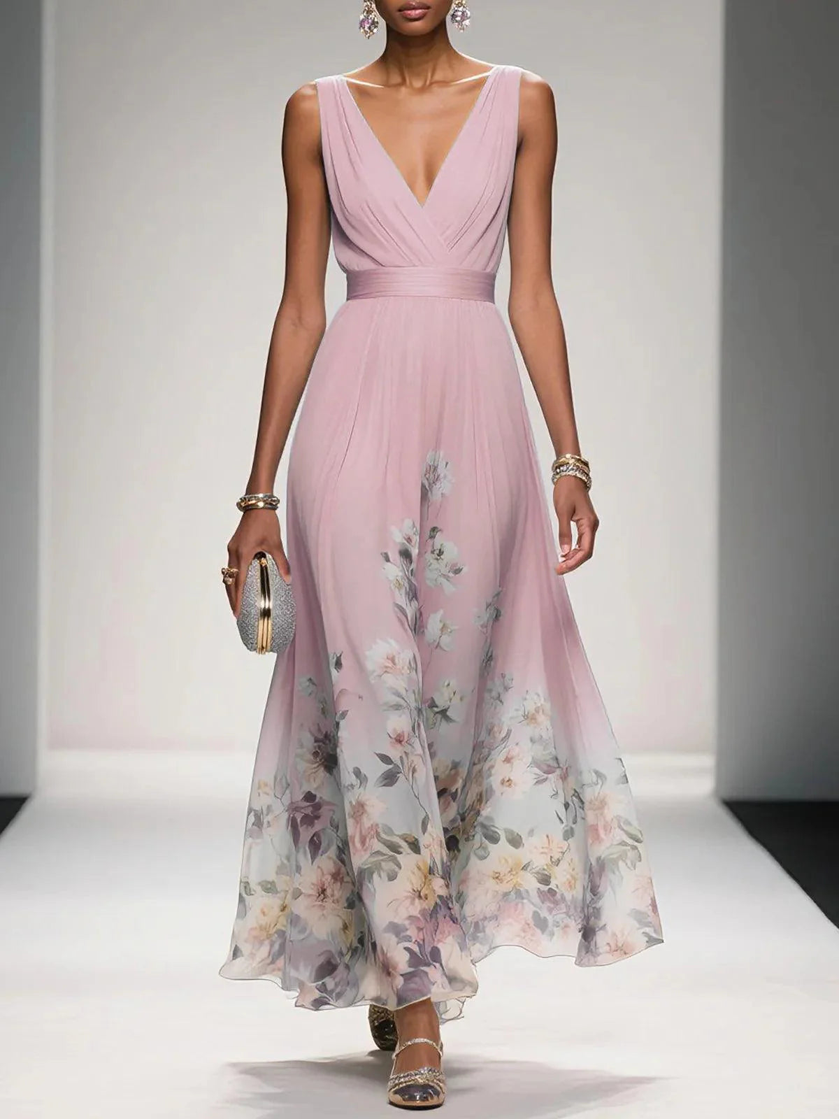 Vestido Floral Flowy Veraniego