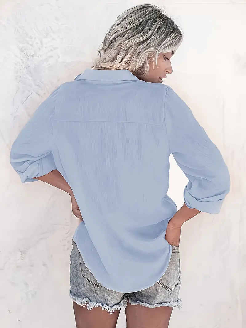 Blusa Caída-Favorecedora