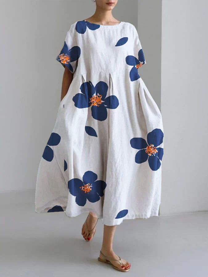 Vestido Florido Verano Suave