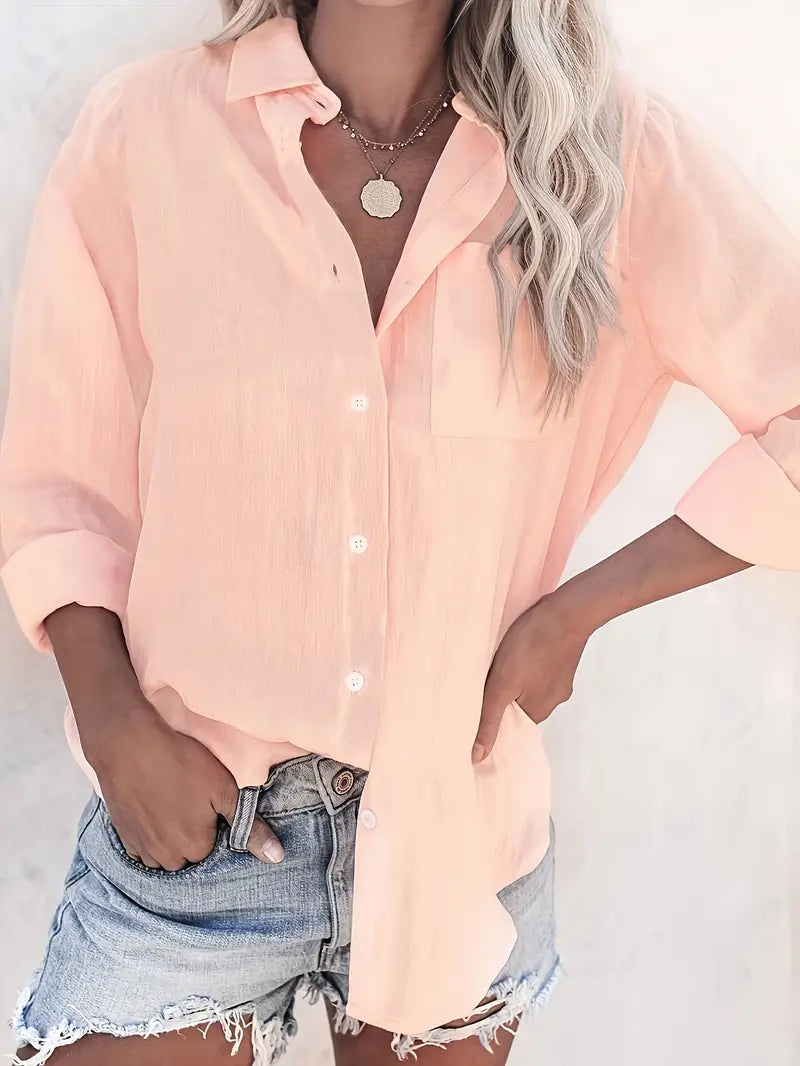 Blusa Caída-Favorecedora