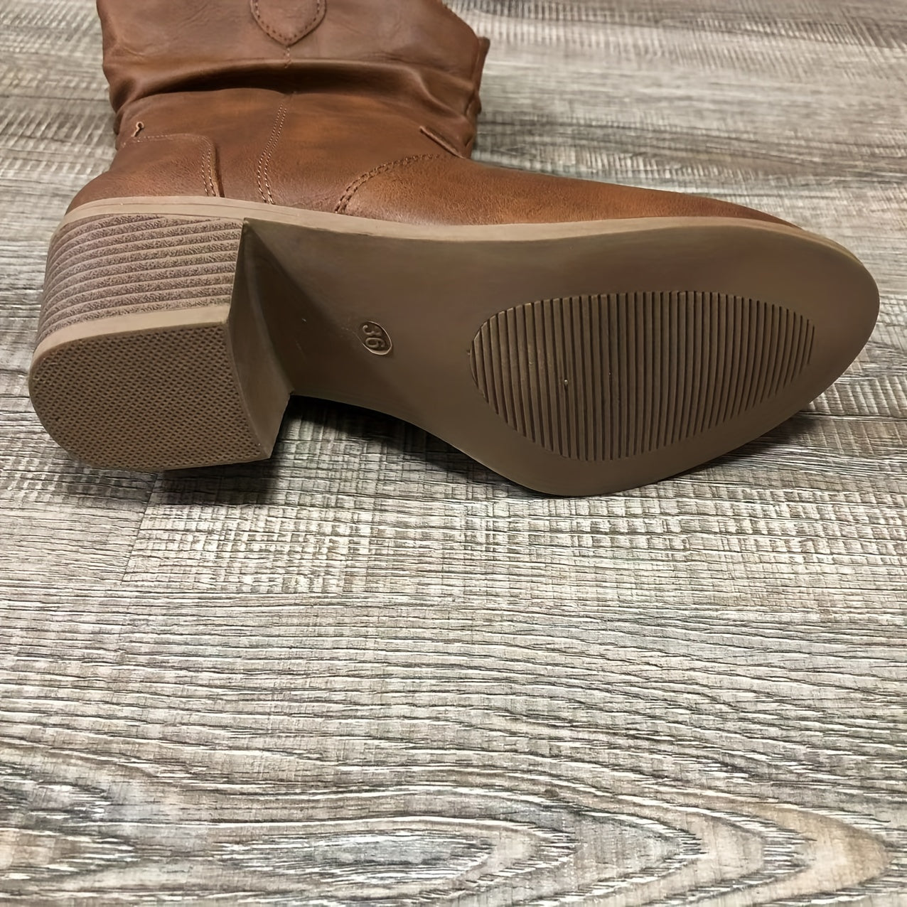 Botas Tacón Ancho Paso-Estable
