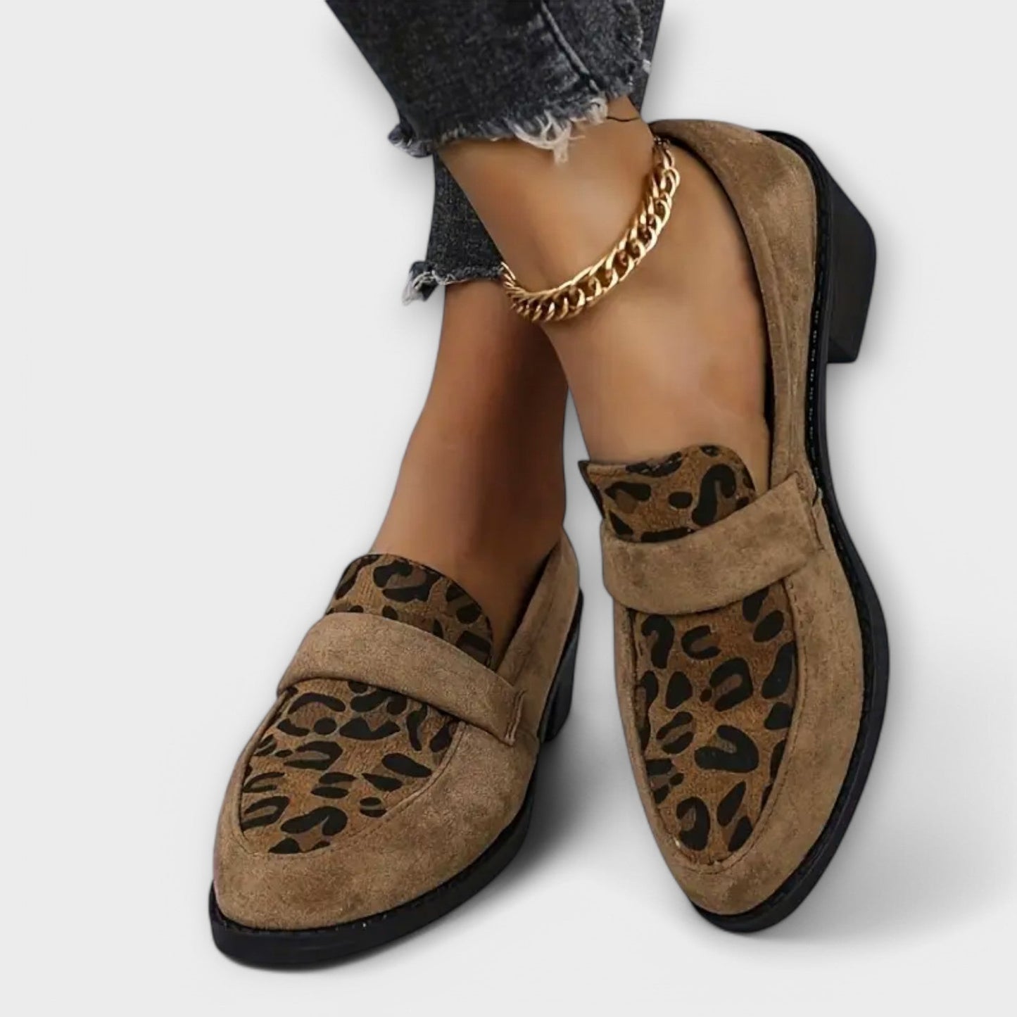 Zapatos Elegantes Leopardo