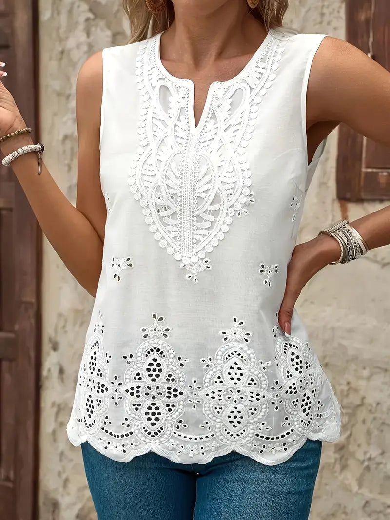 Blusa Floral Transpirable