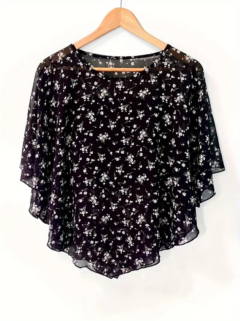 Jersey Floral Confort-Transpirable