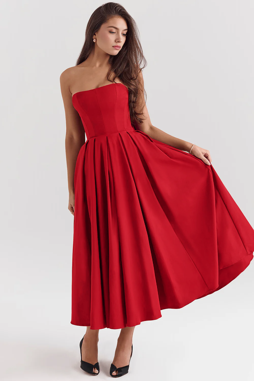 Volumen Midi Sundress