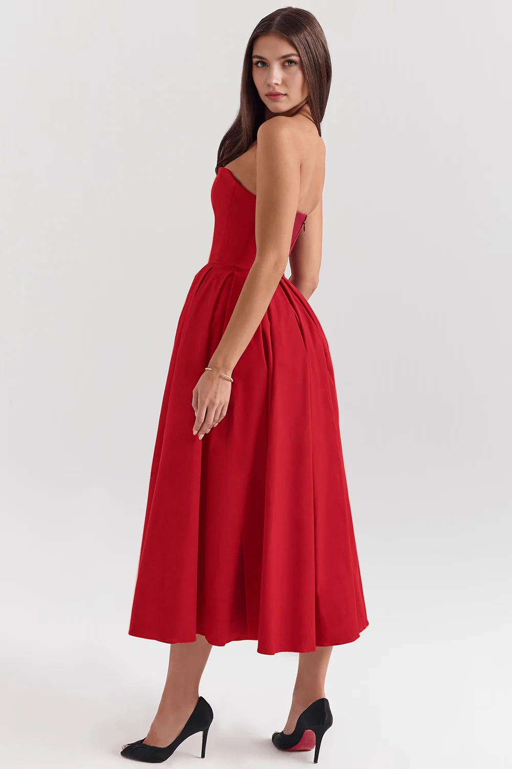 Volumen Midi Sundress