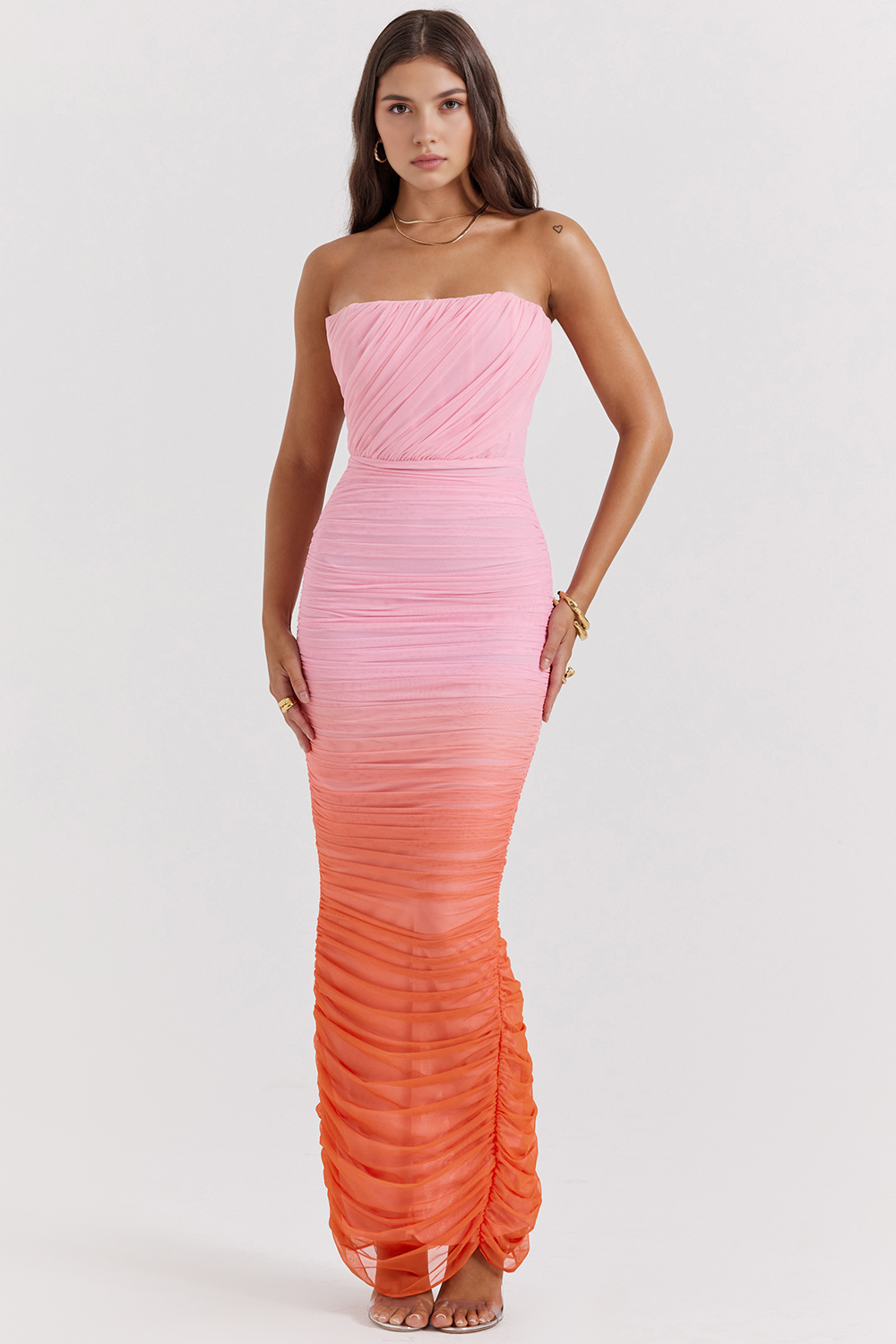 Glamorous Ombre Midi Dress