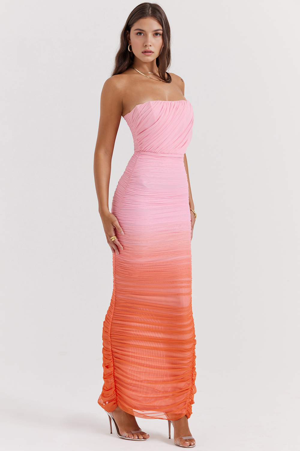 Glamorous Ombre Midi Dress