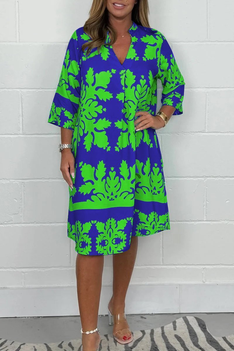 Vestido Primaveral Floreciente