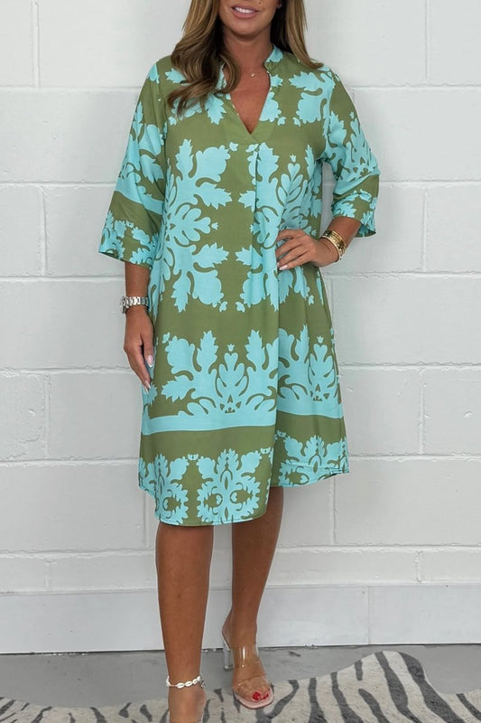 Vestido Primaveral Floreciente