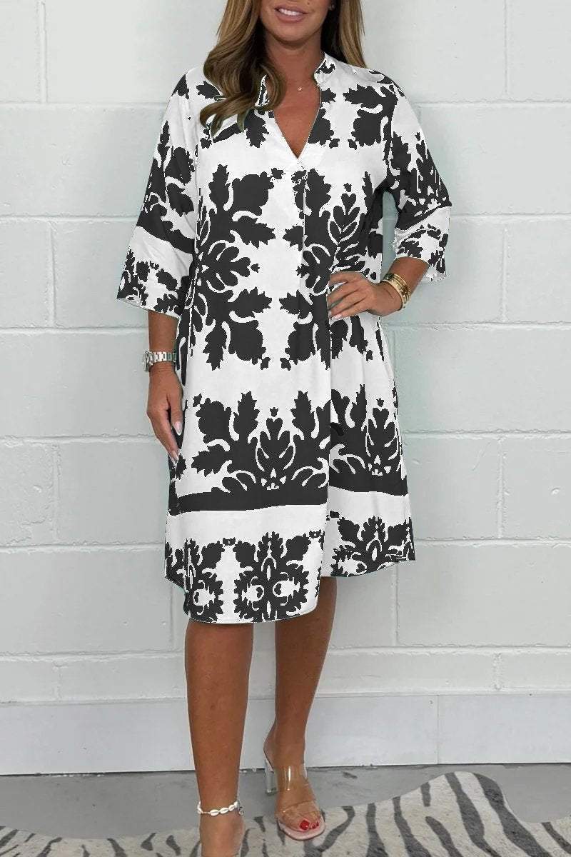 Vestido Primaveral Floreciente