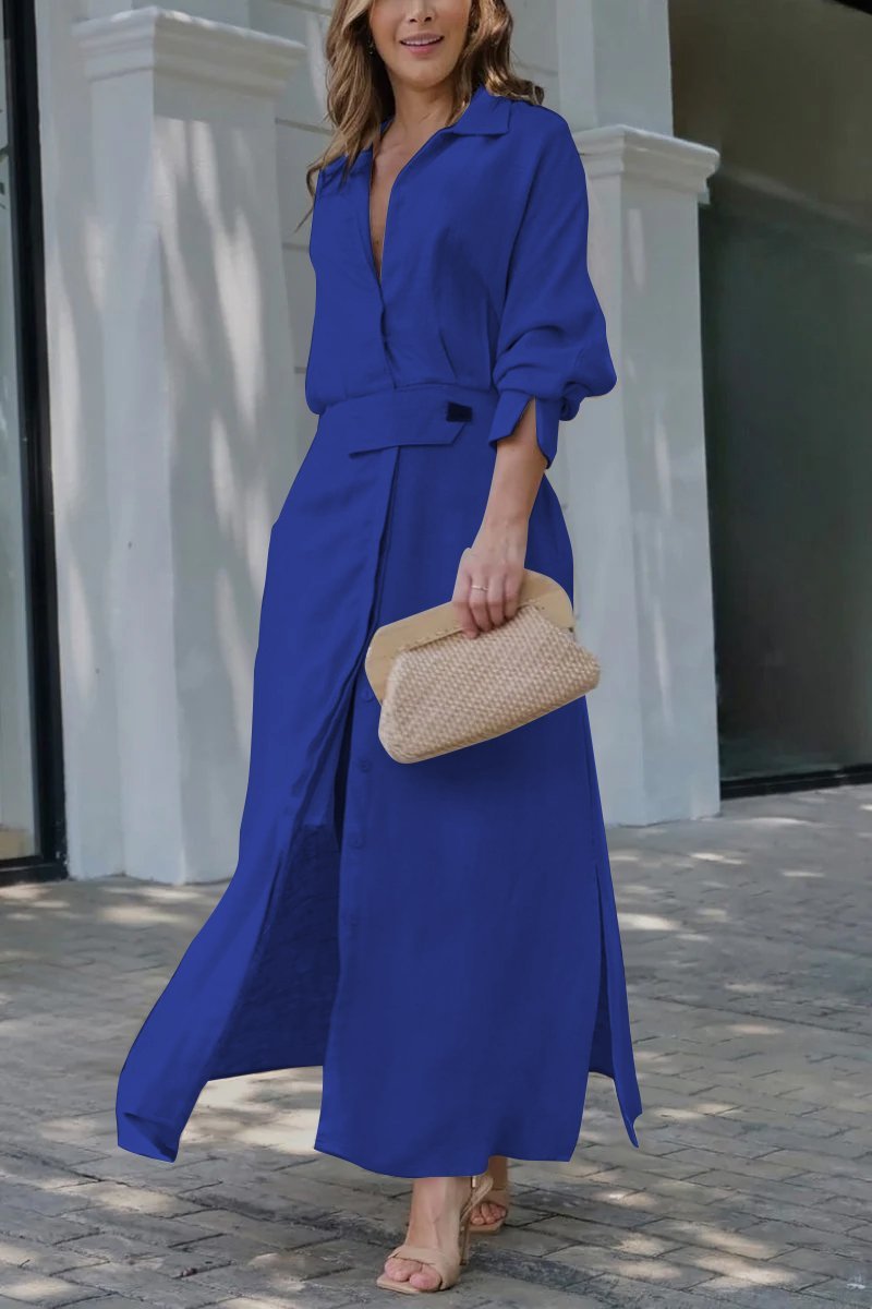 Vestido Maxi Estilo Fresco