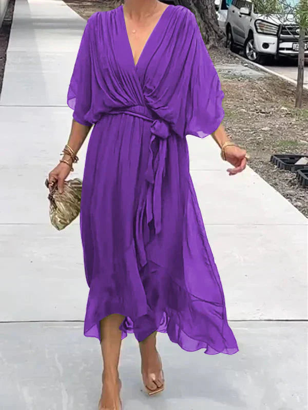 Elegancia Chiffón Vestido