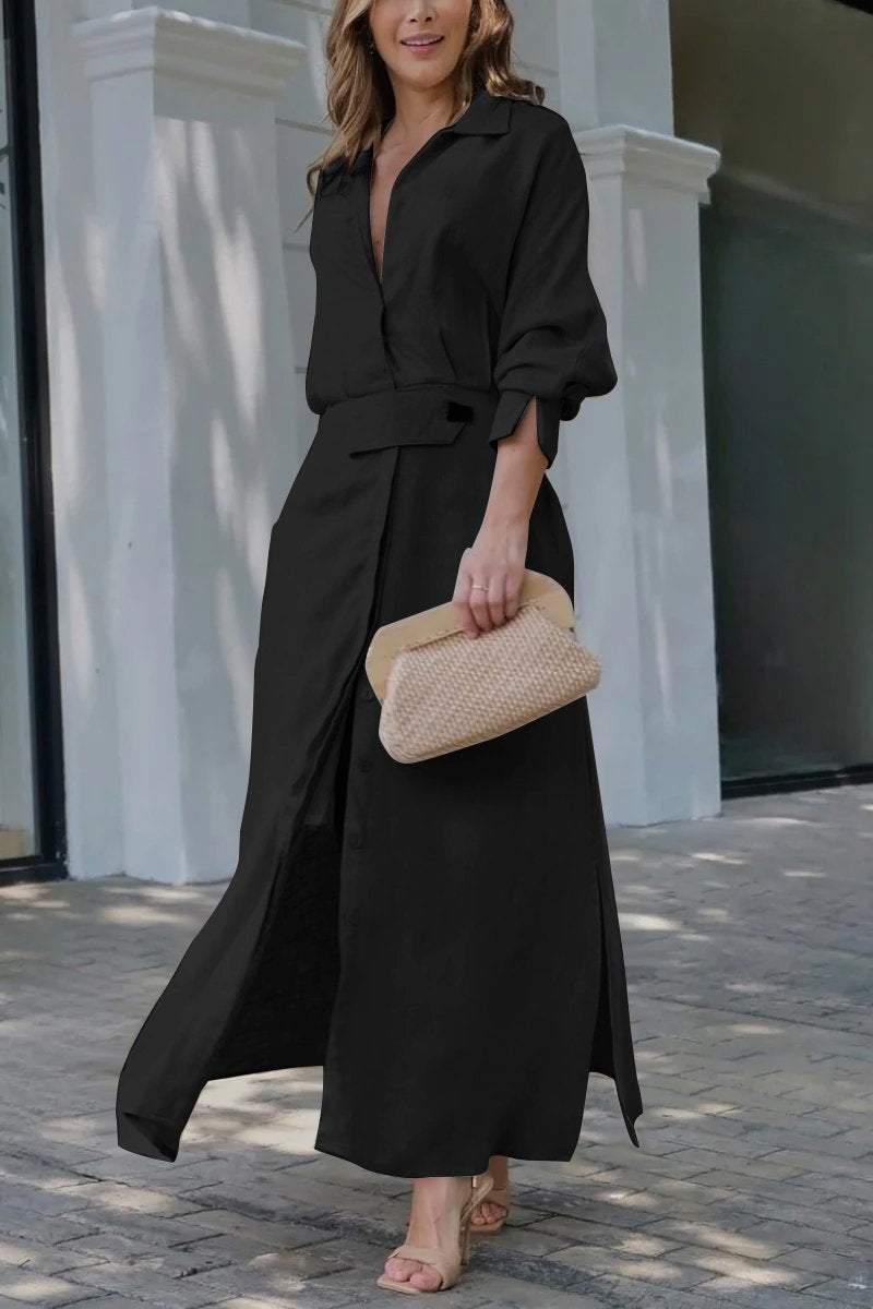 Vestido Maxi Estilo Fresco