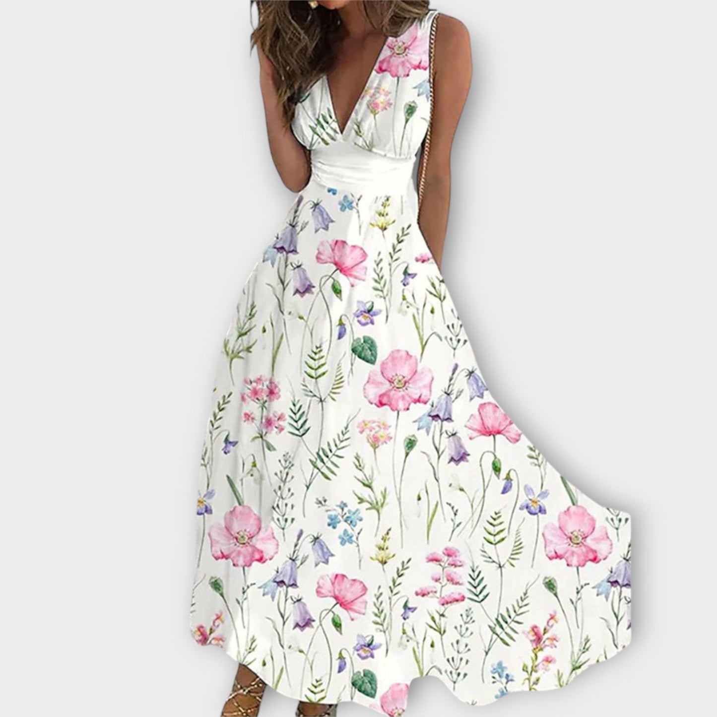 Vestido Romántico Floral