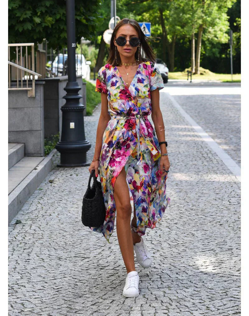 Vestido Elegante Escote en V