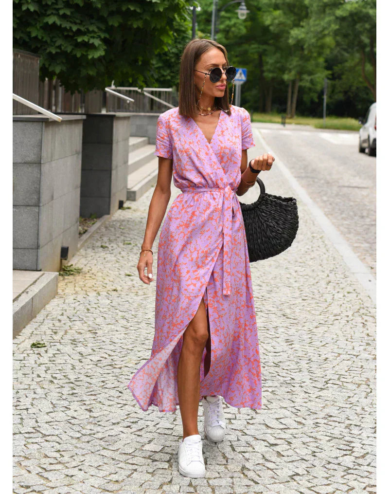 Vestido Elegante Escote en V