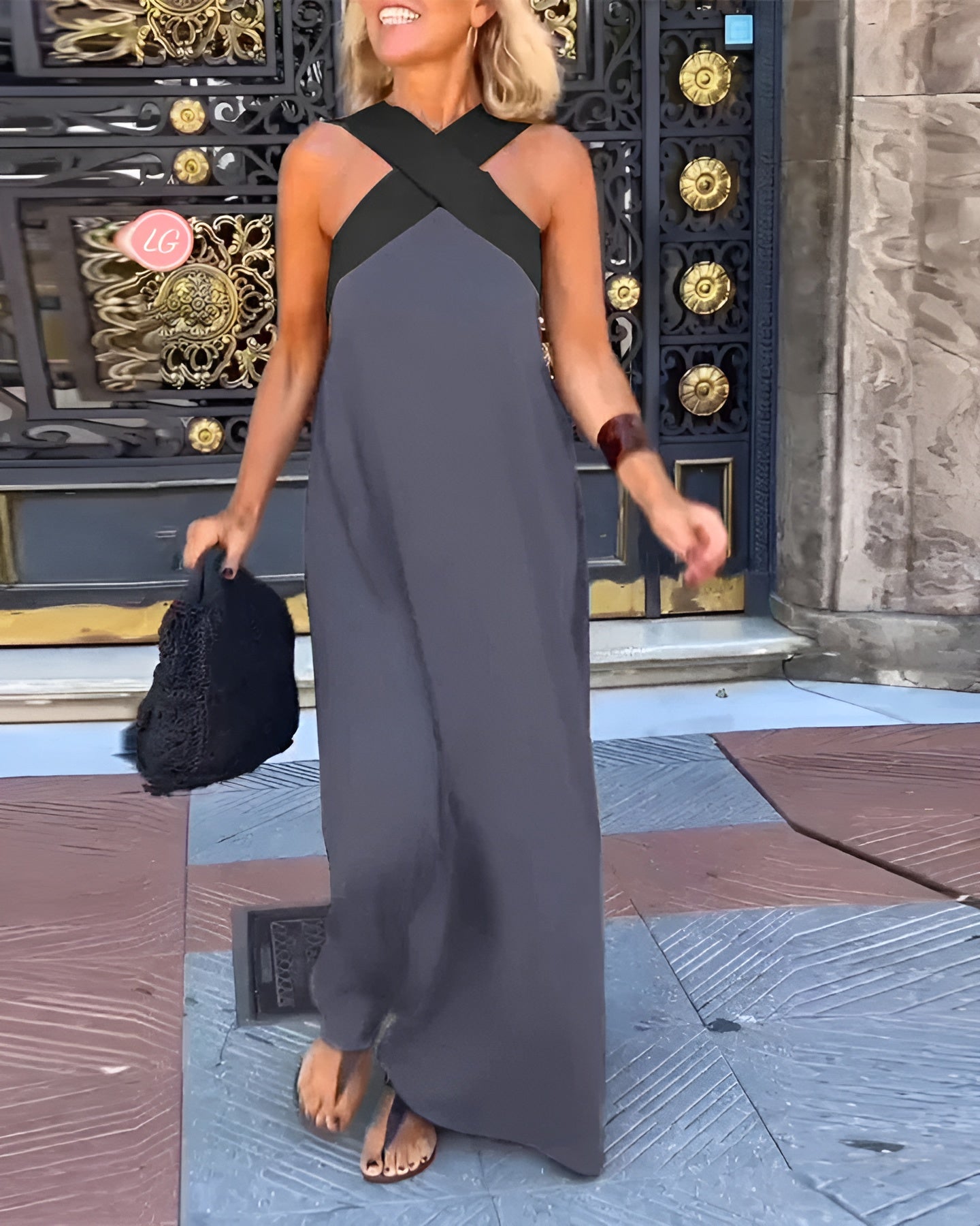 Vestido Ligero Cruzado
