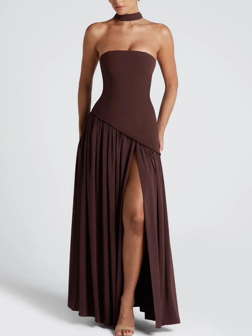Vestido Maxi Elegante-Tallado