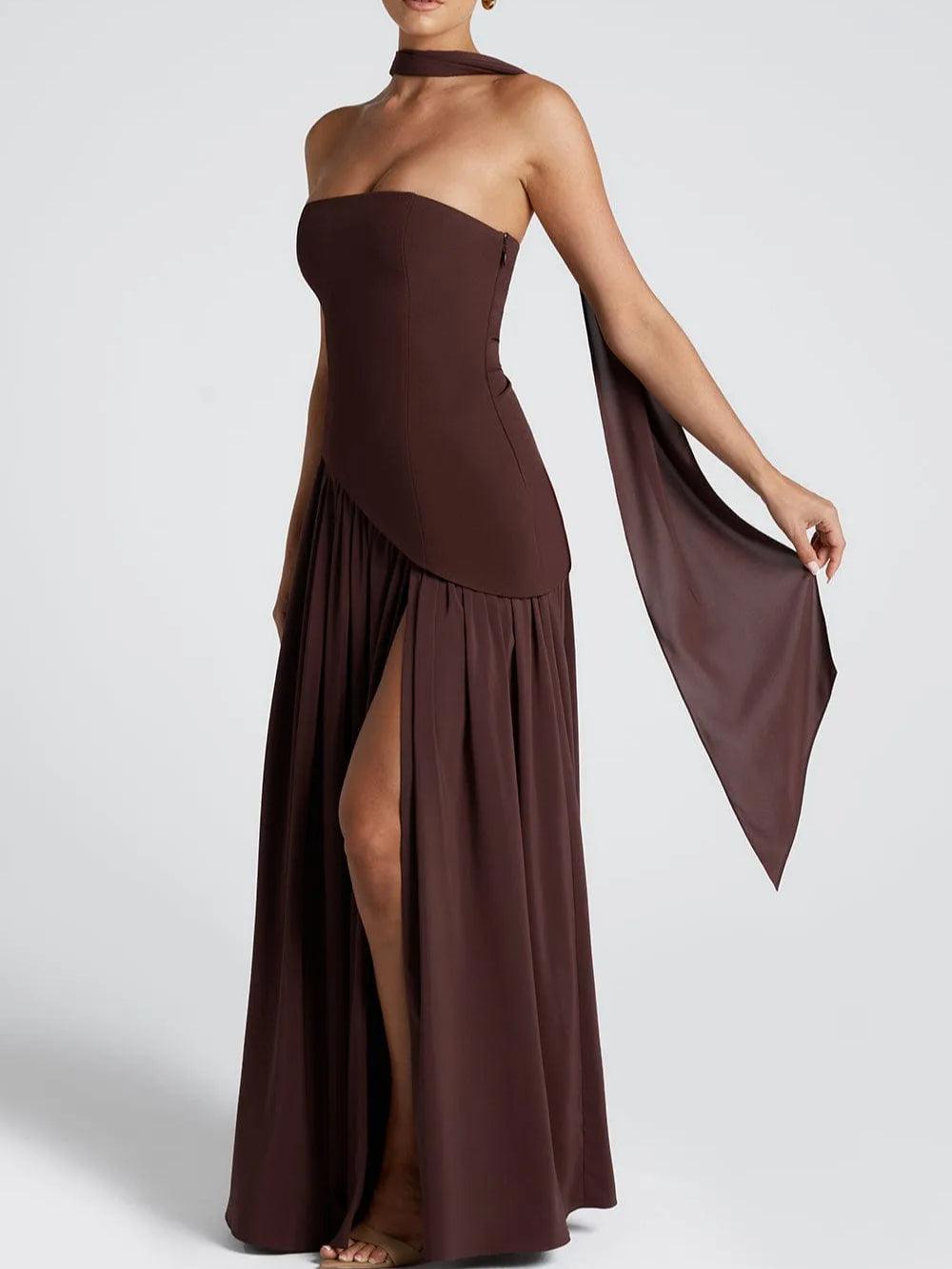 Vestido Maxi Elegante-Tallado