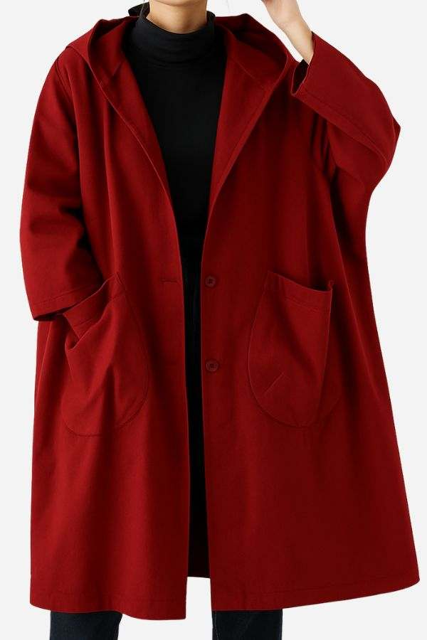 Gabardina Impermeable Oversize