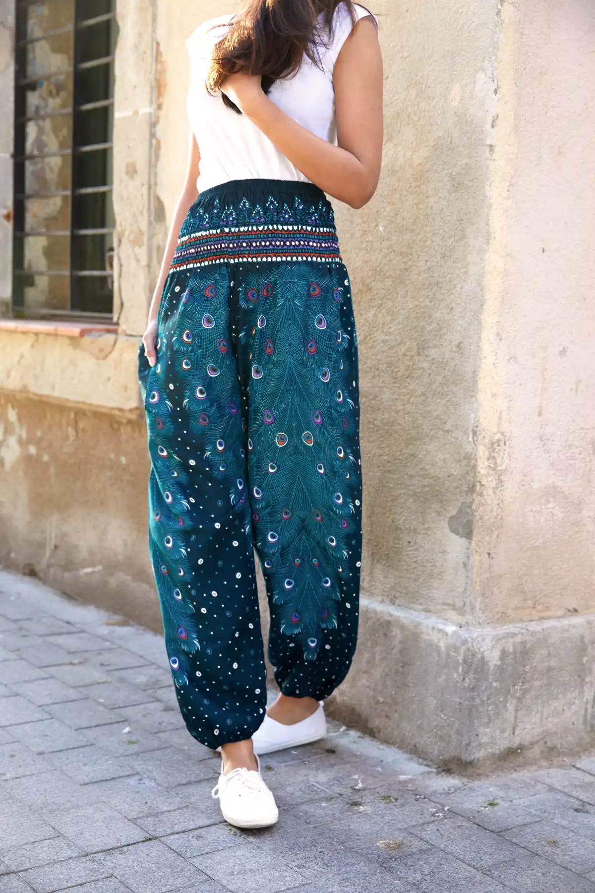 Pantalón Harem Ultra-Suave