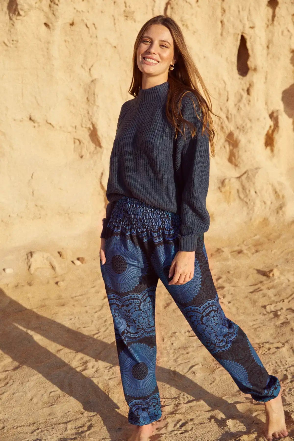 Pantalón Harem Cintura-Confort