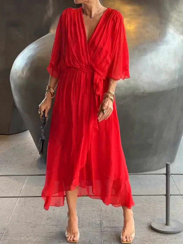 Elegancia Chiffón Vestido