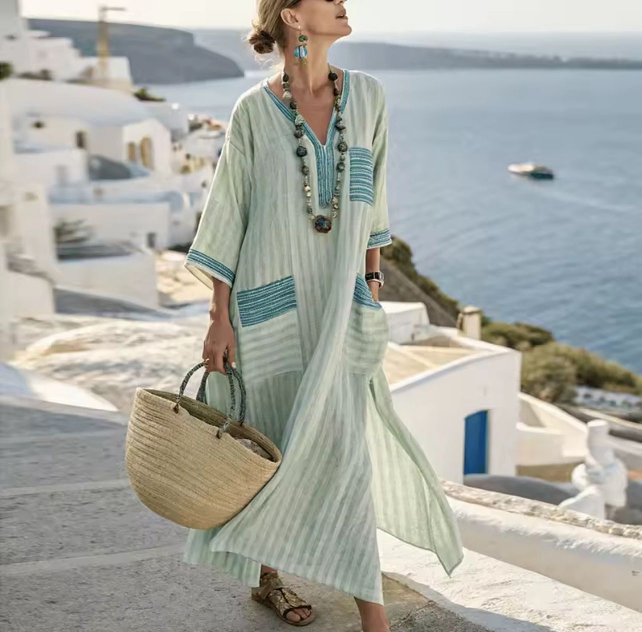 Vestido De Verano Fresco