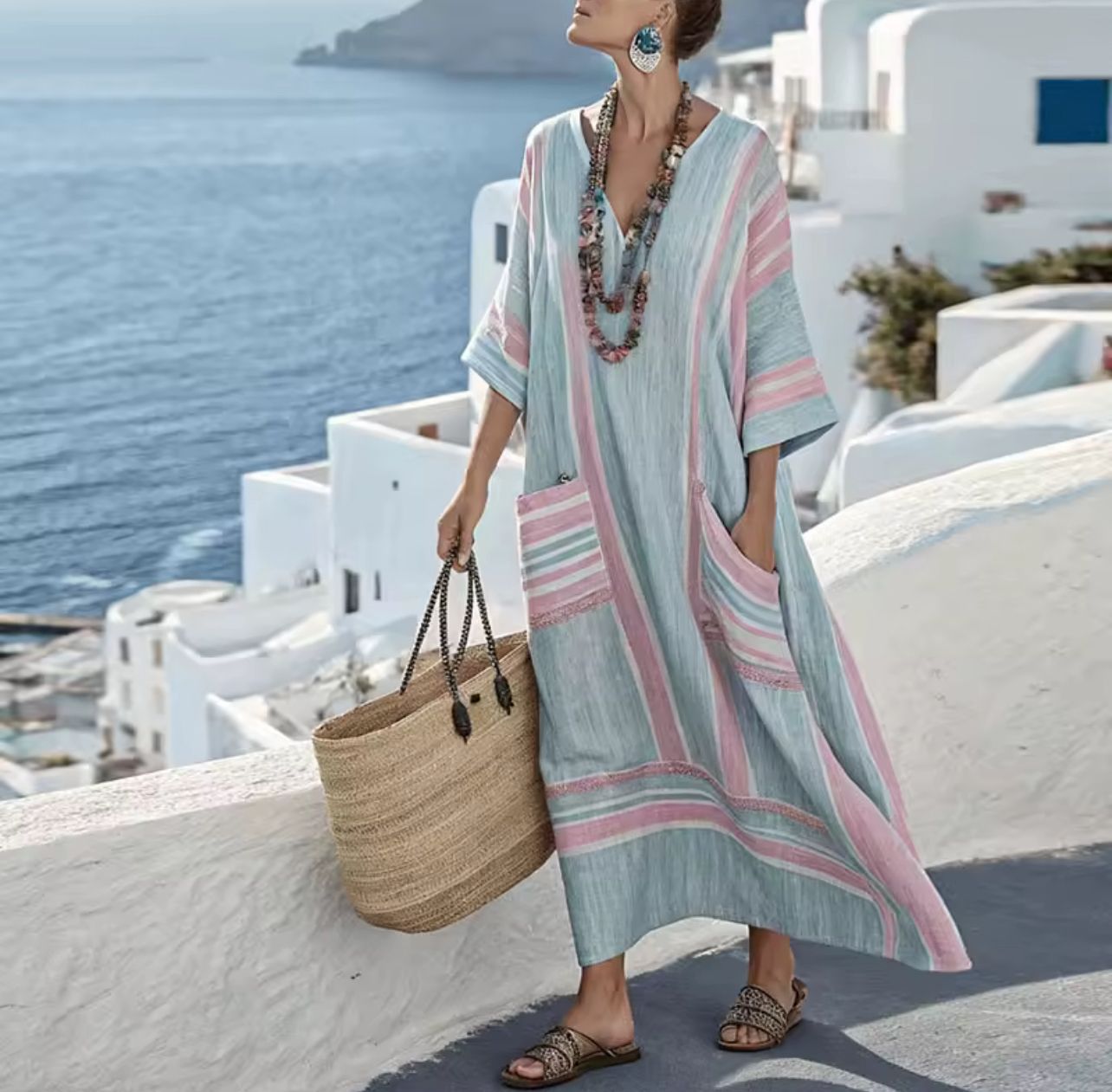 Vestido De Verano Fresco