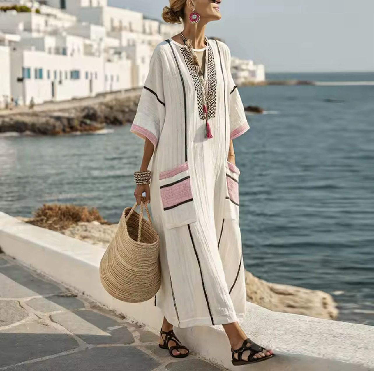 Vestido De Verano Fresco